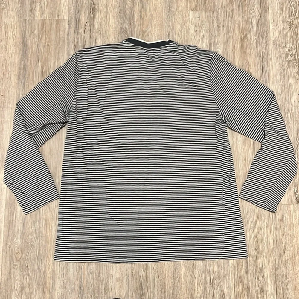 Lacoste Stripe Long Sleeve Tee - Picture 7 of 11